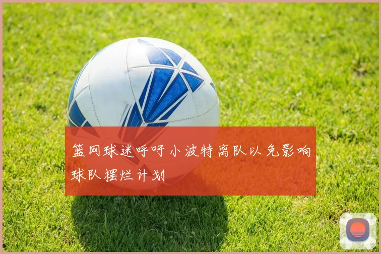 篮网球迷呼吁小波特离队以免影响球队摆烂计划